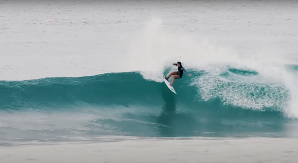 Nao Omura Surfing in Australia